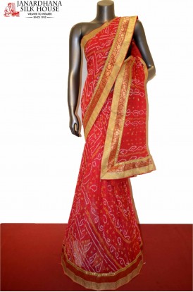  Special Pure Bandhani Silk Saree