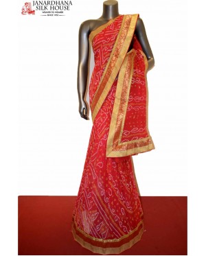  Special Pure Bandhani Silk Sa..