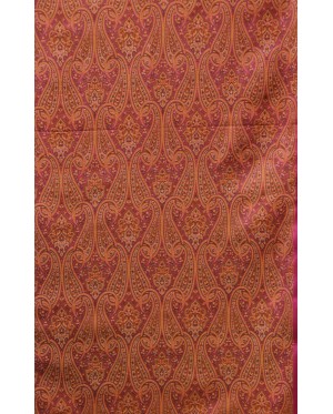 Handloom Pure Jamawar Silk Fab..