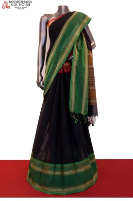 Special & Classic Thread Weave Pure Village  Cotton Saree