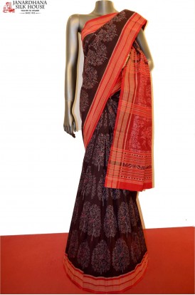 Exclusive Bomkai Handloom Pure Cotton Saree