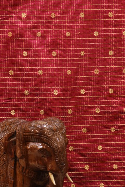 Exclusive & Traditional Pure Silk Fabric- Width-45-Inches