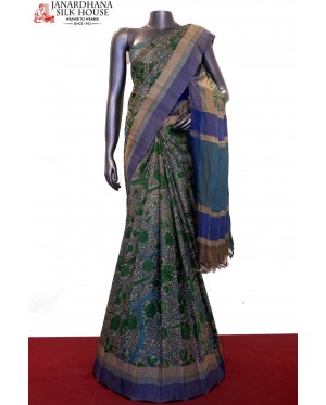 Exclusive Prints Pure Tussar S..