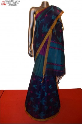 Exclusive  Handloom Pure Cotton Saree