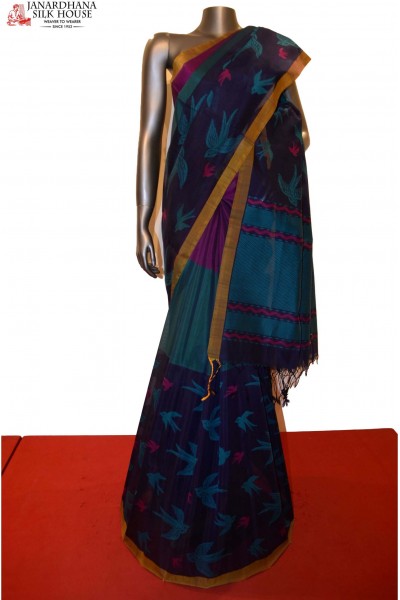 Exclusive  Handloom Pure Cotton Saree