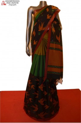 Exclusive  Handloom Pure Cotton Saree