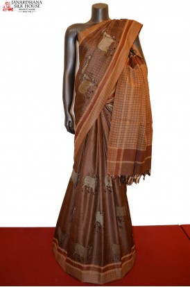 Designer Special Tussar Silk Saree