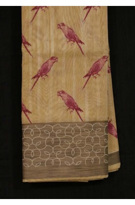 Printed Pure Cotton Saree