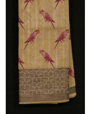 Printed Pure Cotton Saree..