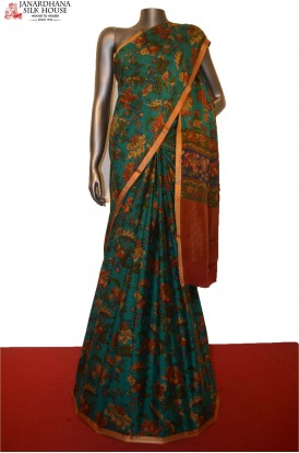 Designer & Exclusive Floral Pure Crepe Silk Saree