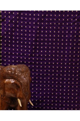 Handloom Pure Jamawar Silk Fabric-Width-45-Inches