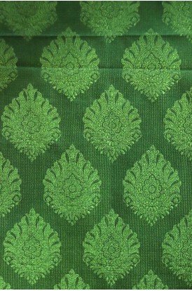 Handloom Exlcusive Pure Silk Jamawar Fabric W-44-45 Inches