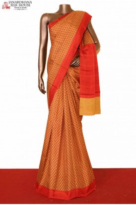 Classic Printed Silk Saree