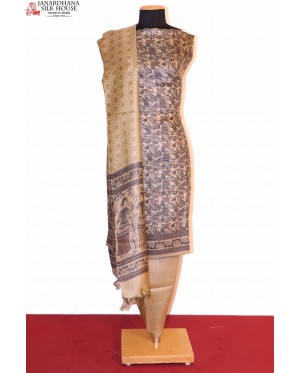 Exclusive Printed Pure Tussar ..