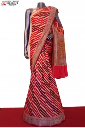 Designer Exclusive Banarasi Georgette Silk Saree