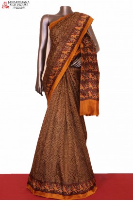 Exclusive Printed Pure Tussar Silk Saree