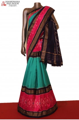 Designer & Exclusive Handloom Pure Ikat Patola Silk Saree