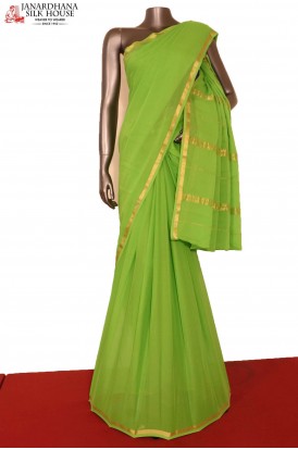 Traditional Pure Georgette Silk Saree