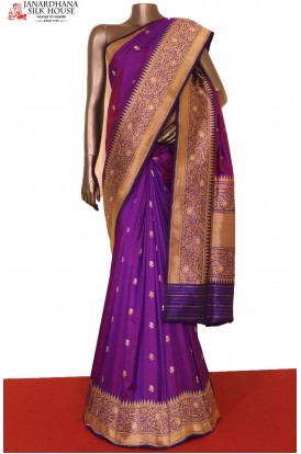 Designer & Grand Meenakari Banarasi Silk Saree