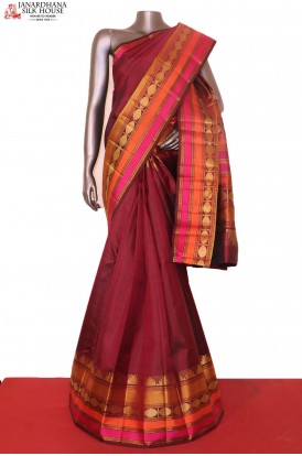 Gorgeous Thread Weave Kanjeevaram Silk Saree