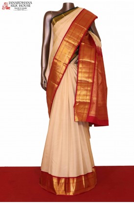 Ganga Jamuna Kanchipuram Silk Saree