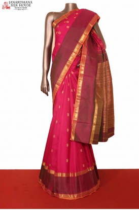 Mayil Chakram Kanjivaram Silk Saree