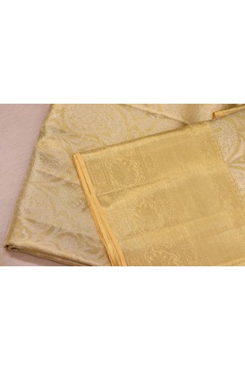 Contemporary Bridal Tissue Kanjeevaram Silk Saree