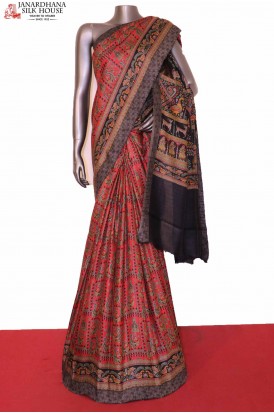 Pure Tussar Silk Saree