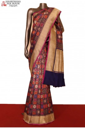 Contemporary Banarasi Silk Saree