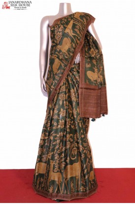 Exclusive Pure Tussar Silk Saree