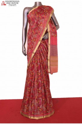 Exclusive Silk Chiffon Saree