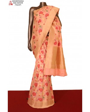 Exquisite Meenakari Banarasi S..