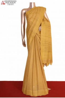  Handloom Pure Tussar Silk Saree