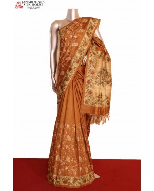 Embroidery Art Silk Saree..