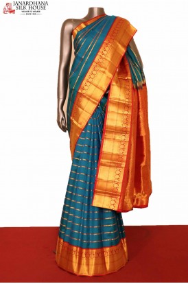 Veldhari Classic Kanchipuram Silk Saree