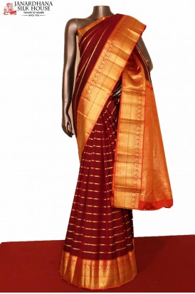 Veldhari Classic Kanchipuram Silk Saree