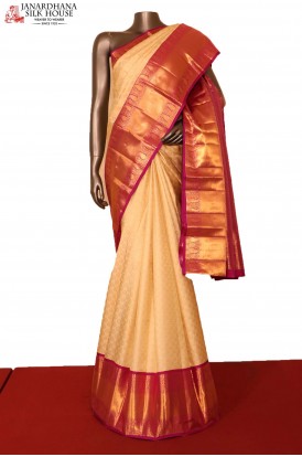 Grand Kanchipuram Wedding Silk Saree