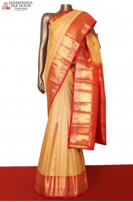 Grand Kanchipuram Wedding Silk Saree