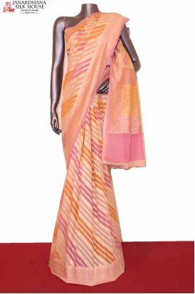 Designer & Exclusive Handloom Banarasi Georgette Silk Saree