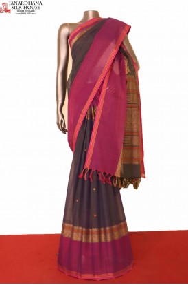 Traditional Handloom Village Cotton Saree