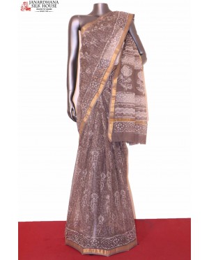 Kota Checks Cotton Saree..