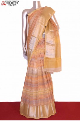 Exclusive Pure Linen Silk Saree