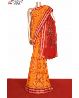 Handloom Pure Ikat Cotton Sare..
