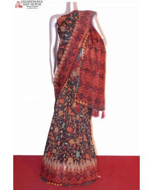 Soft Printed Art Silk Saree..