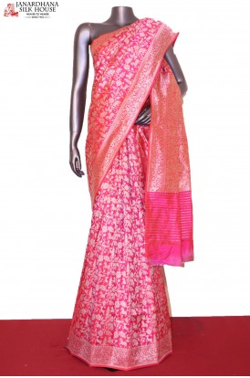 Designer Exclusive Handloom Banarasi Silk Saree