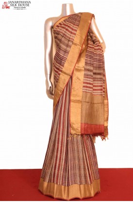 Exclusive & Designer Pure Tussar Silk Saree
