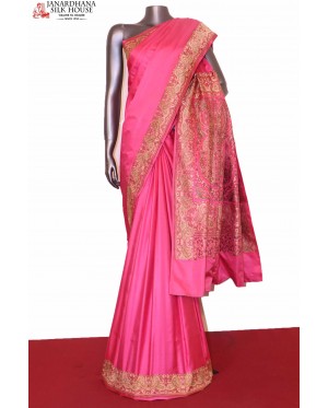 Exquisite Handloom Satin Valka..