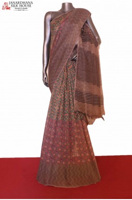 Printed Pure Soft Cotton Saree