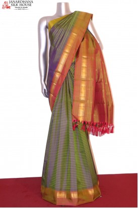 Veldhari Lines Pure South Silk Saree