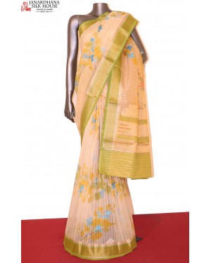 Pure Printed Kota Cotton Saree..